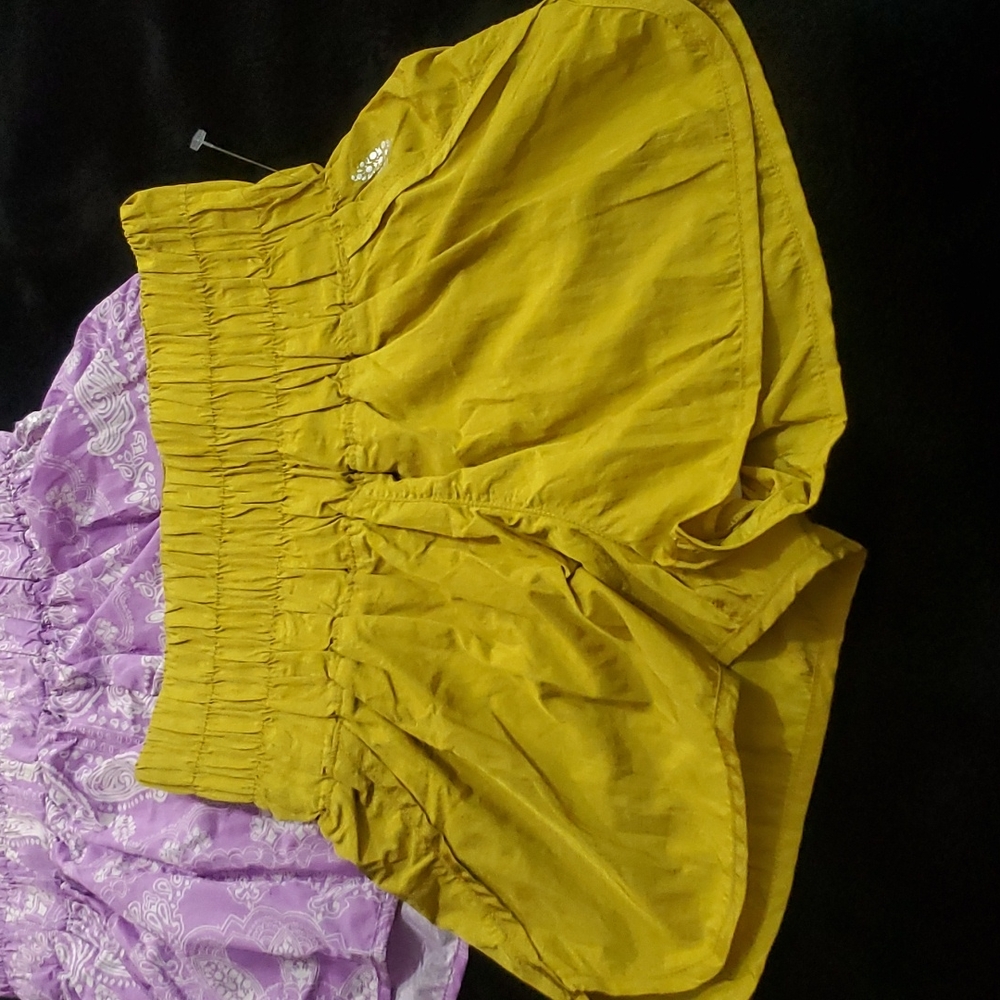 2 pairs of xsm The way home shorts w logo's. Never used/ plastic from tags on